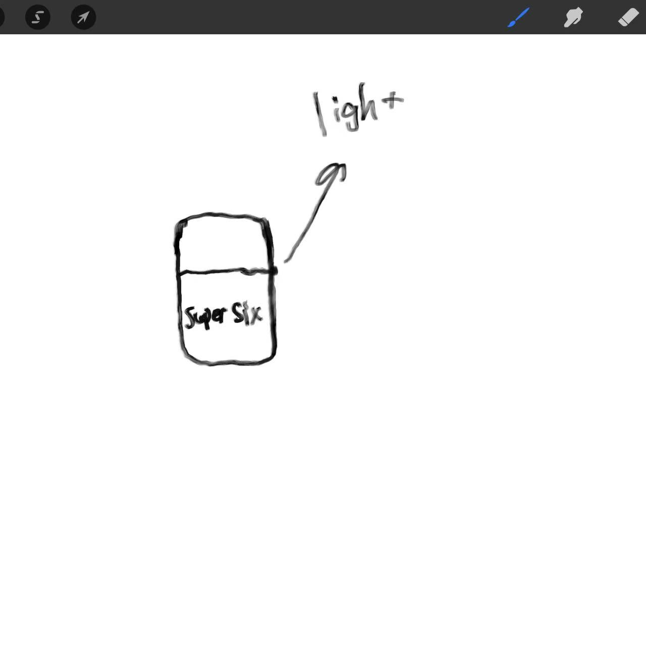 This is an interaction design drawing I created using my iPad.