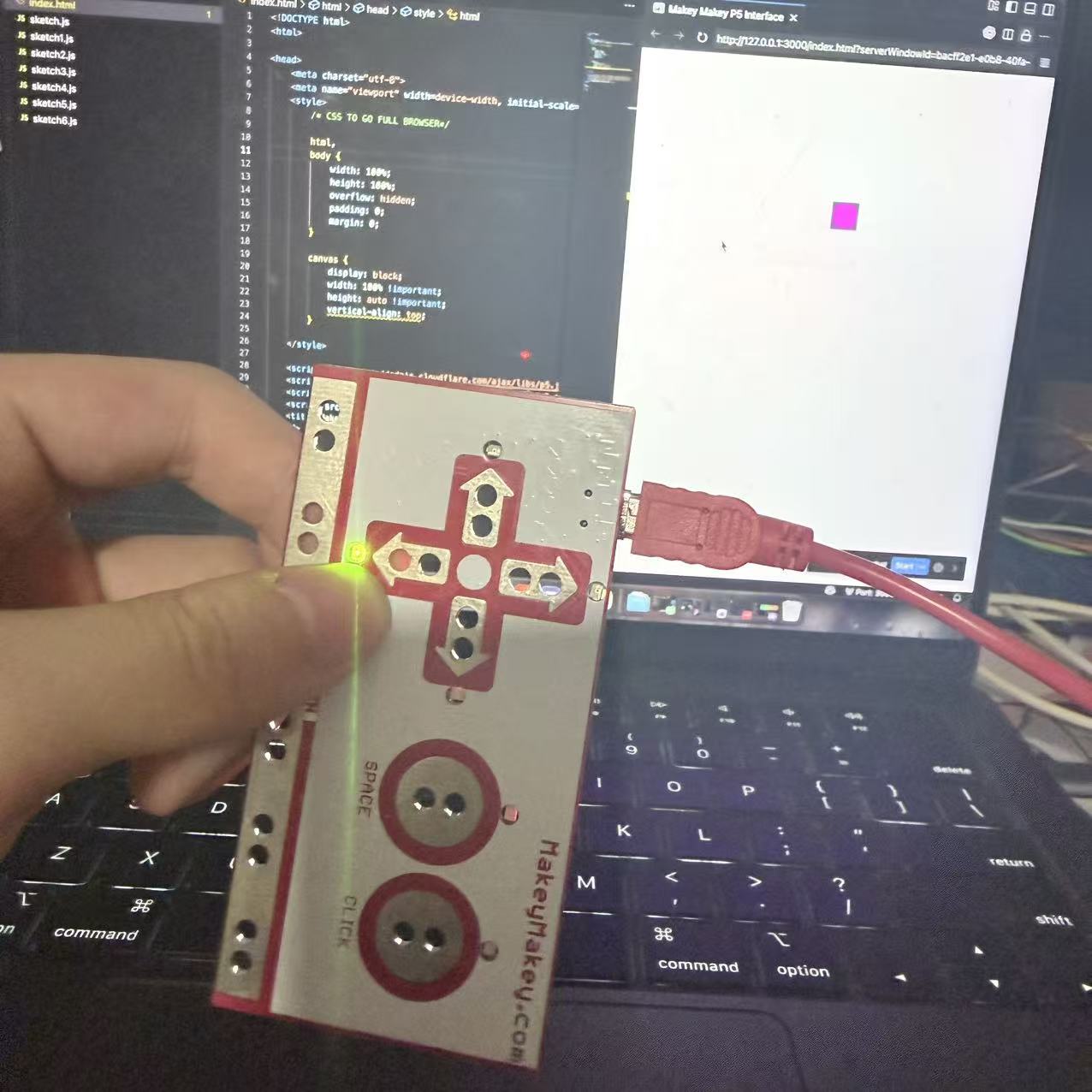This is the process of me making the prototype of activity one.