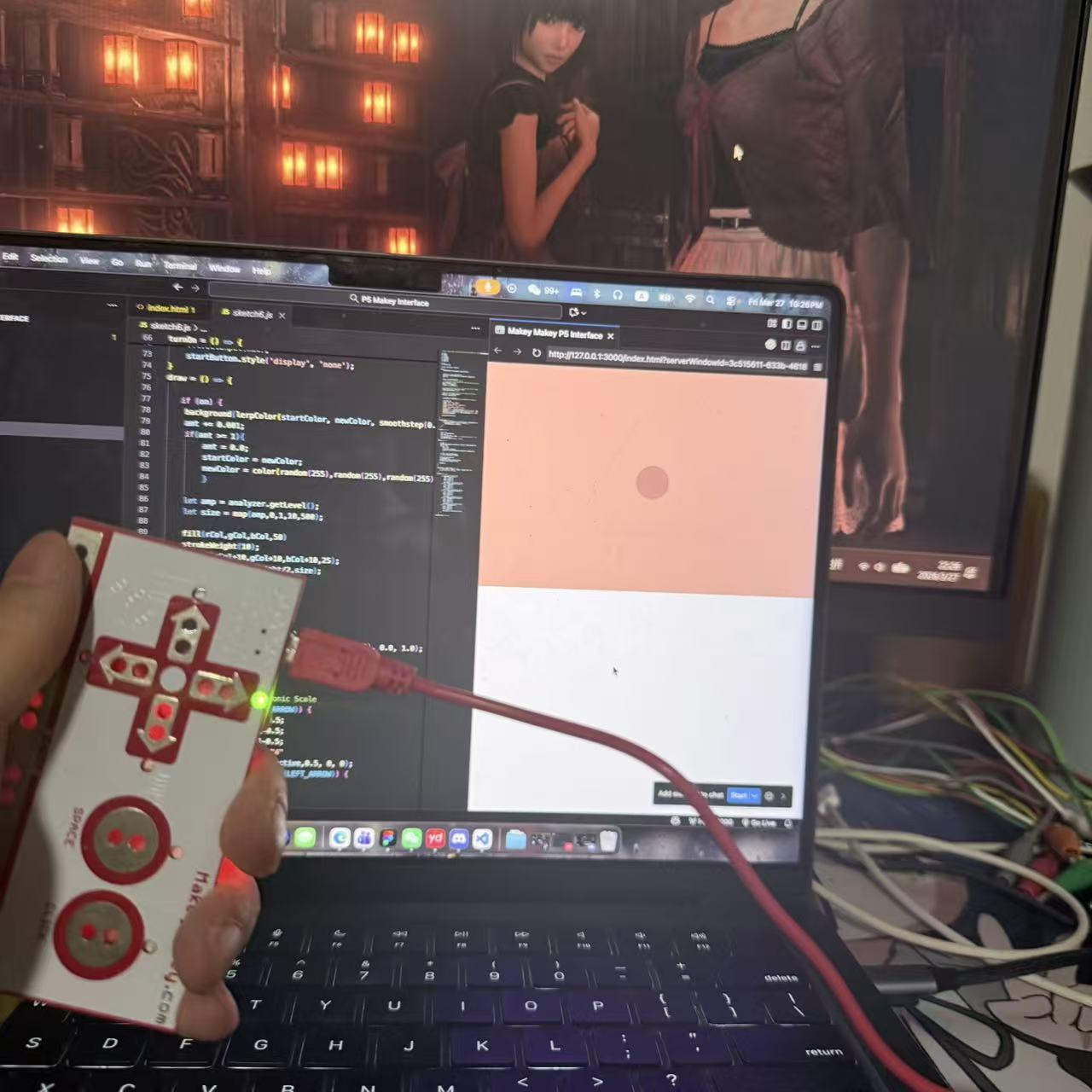 This is the process of me making the prototype of activity one.