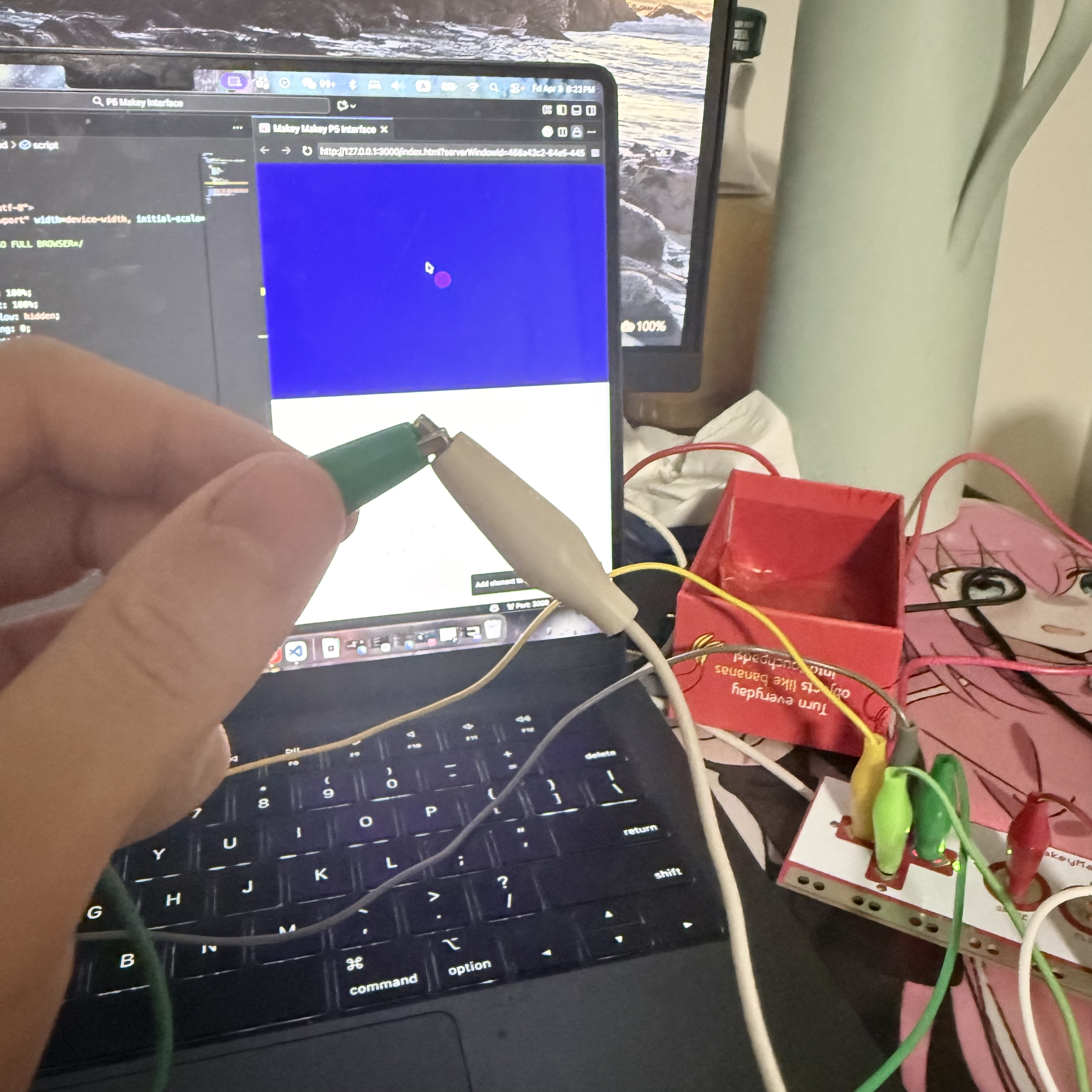 This is the process of me making the prototype of activity two. 