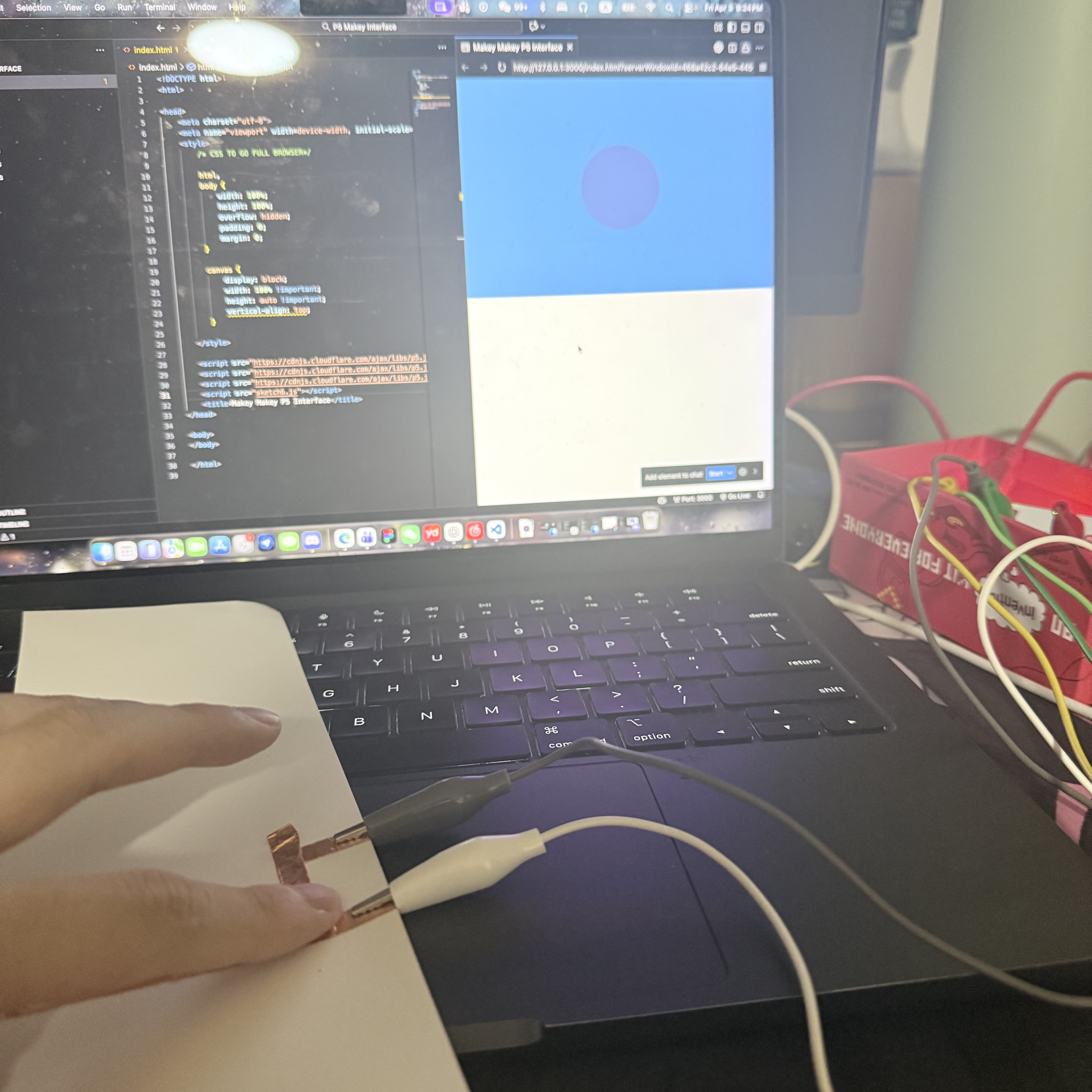 This is the process of me making the prototype of activity two. 