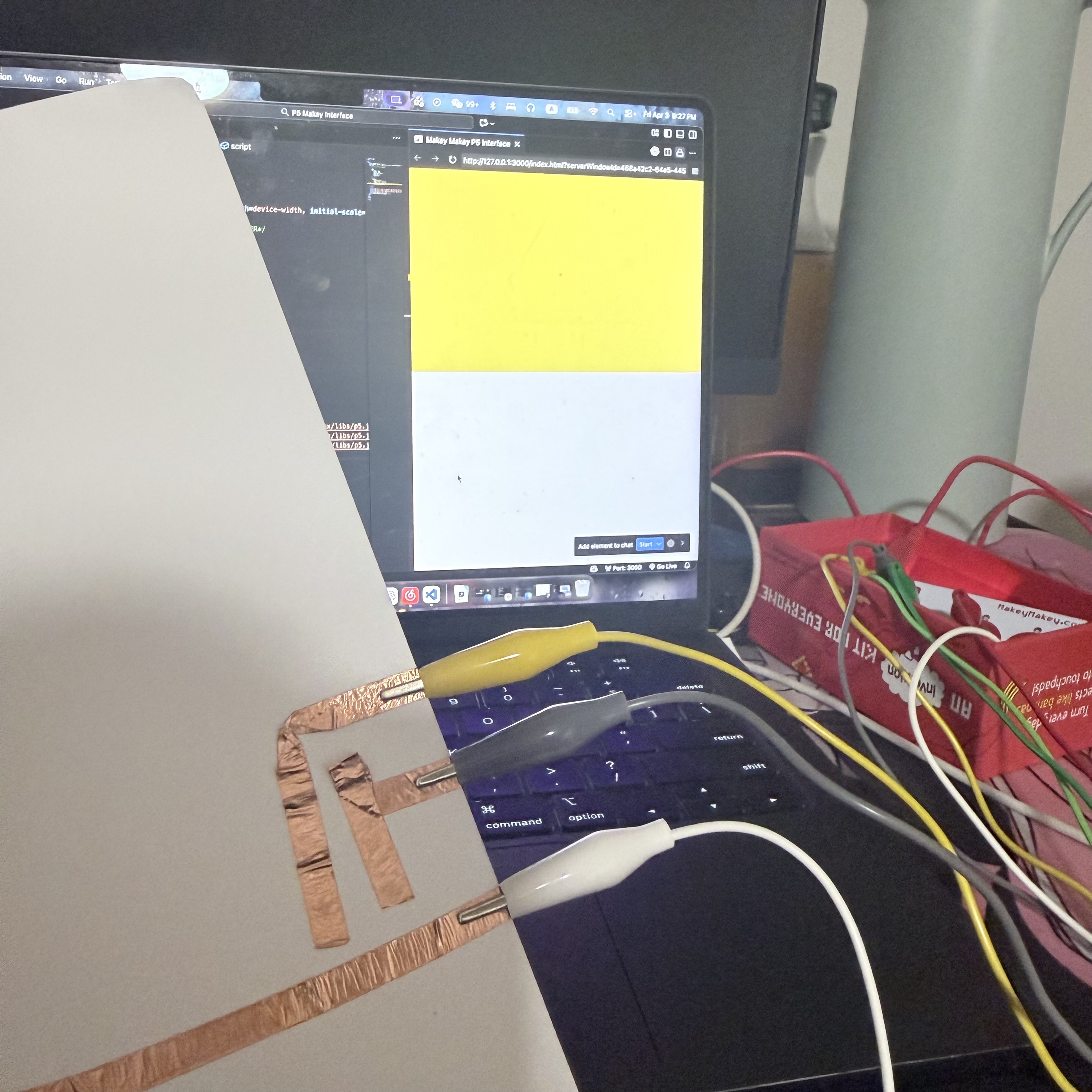 This is the process of me making the prototype of activity two. 