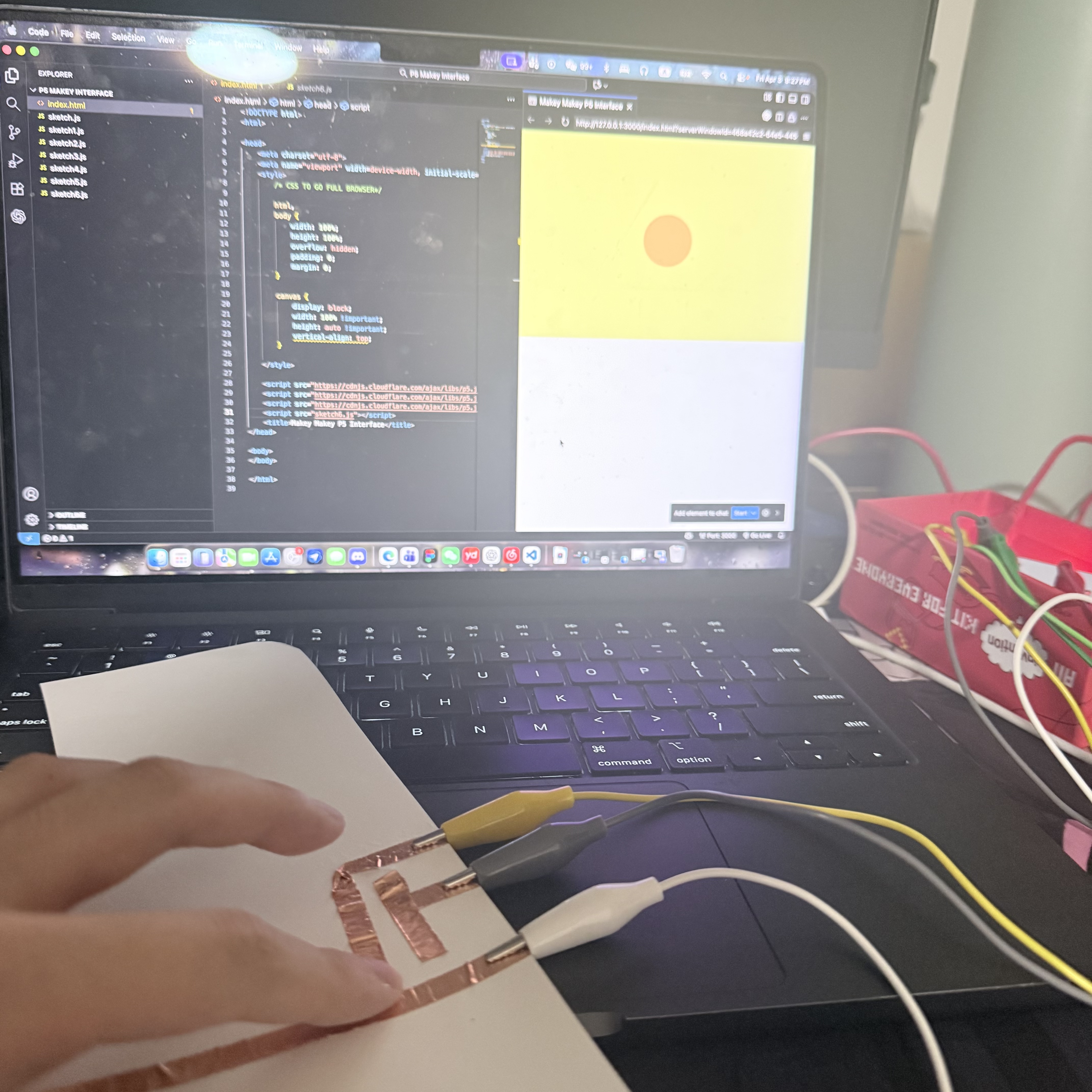 This is the process of me making the prototype of activity two. 