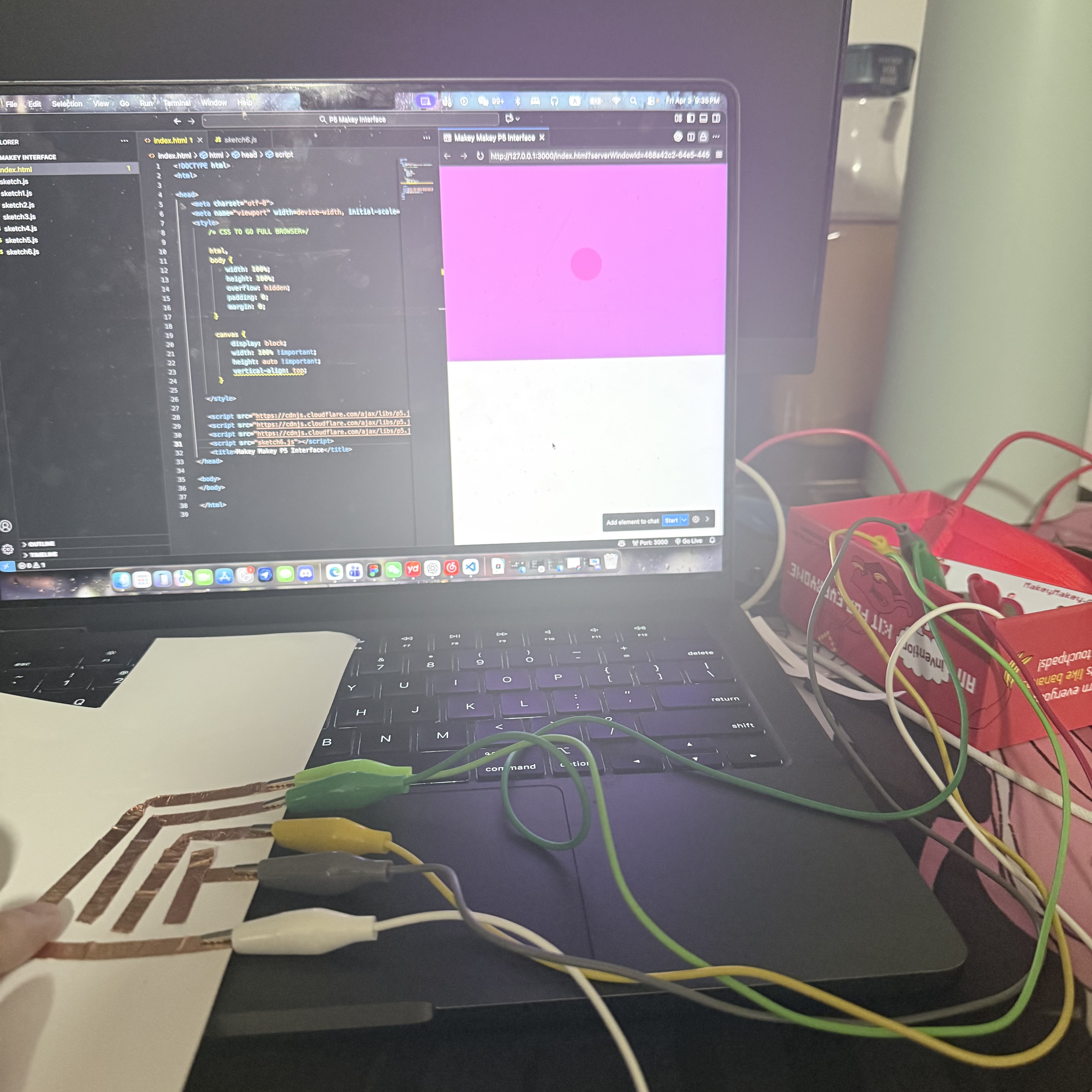 This is the process of me making the prototype of activity two. 